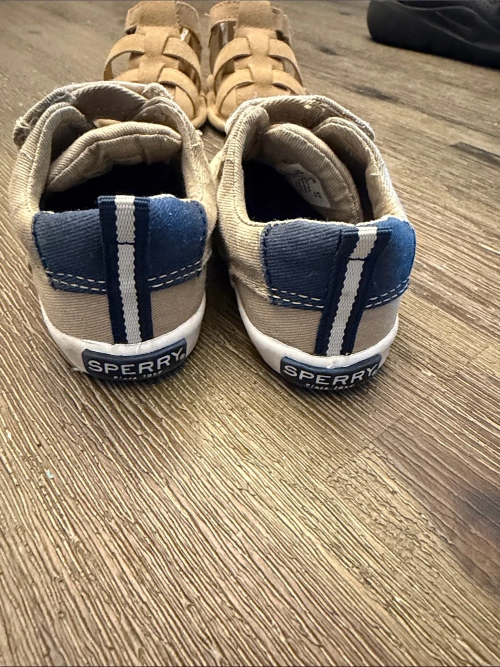 Baby Sperry’s & Janie & Jack Sandals Beige/Tan - 3M